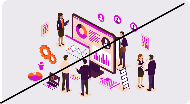 Do not overly common corporate illustrations