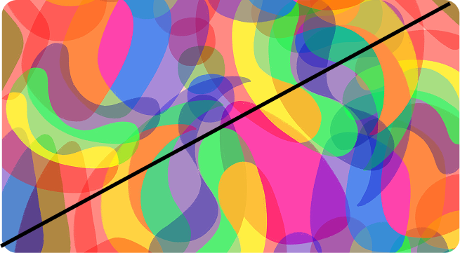 Do no create complex compositions