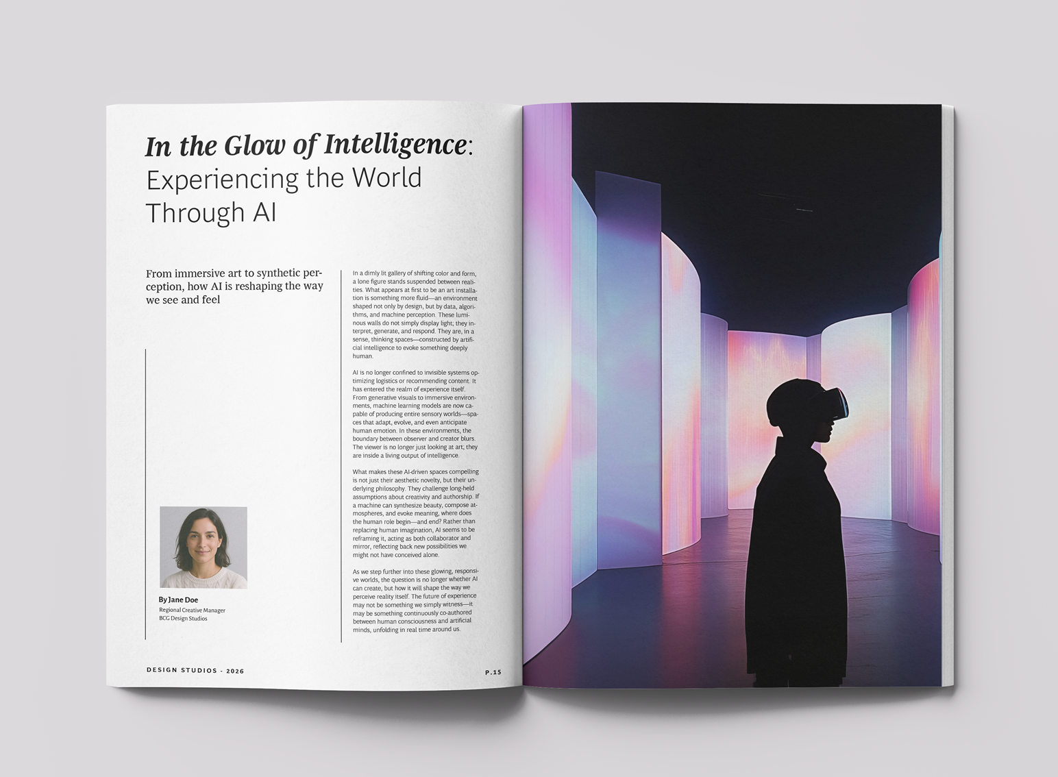 Experiencing the World Through AI