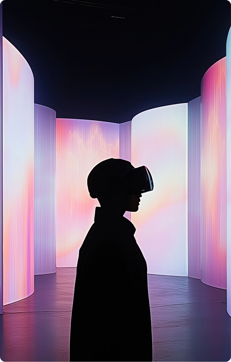 Person in VR headset